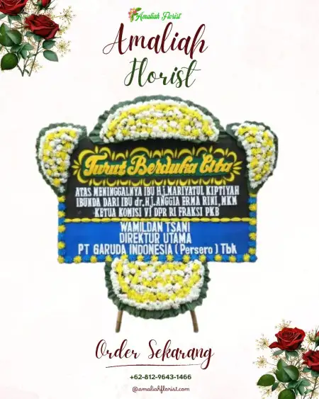Papan Bunga Duka Gedung Wedding Jakarta Timur
